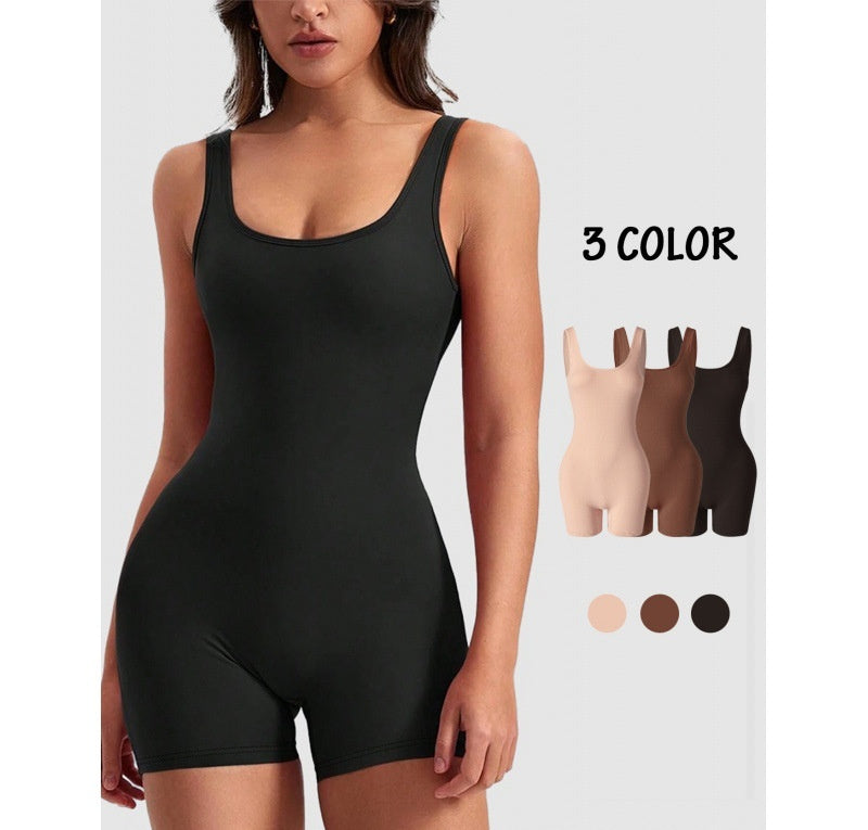 Yoga Tight Fitting Nylon Bodysuit